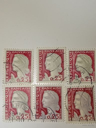 Франция год 1960 год Стандарт