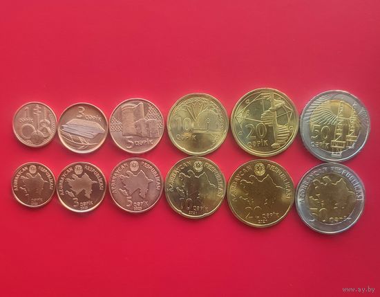 Азербайджан (6 монет)