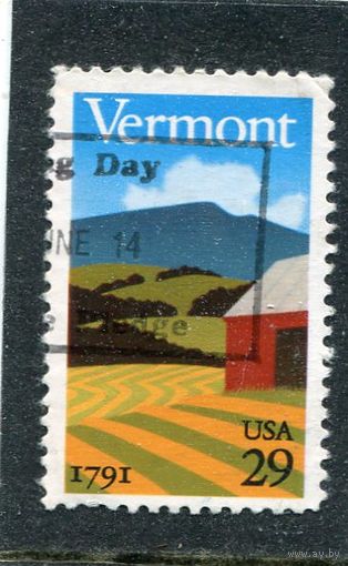США. 200 лет штату Вермонт