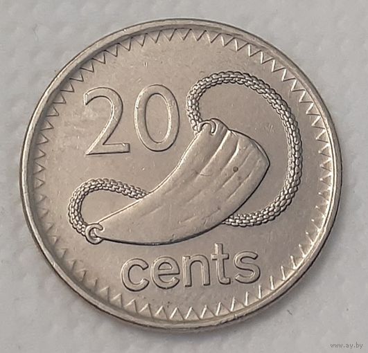 Фиджи 20 центов, 2010 (14-4-23)