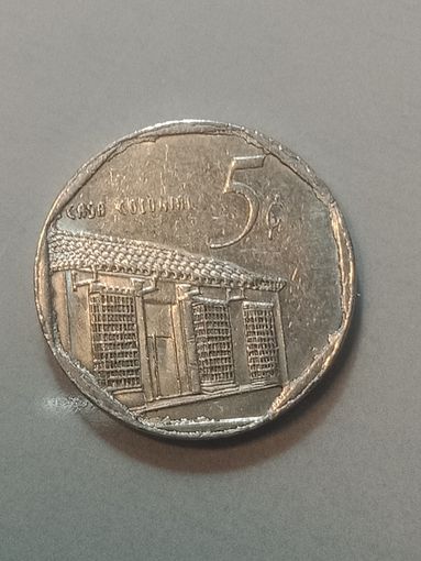 Куба 5 сентаво 2000 года .