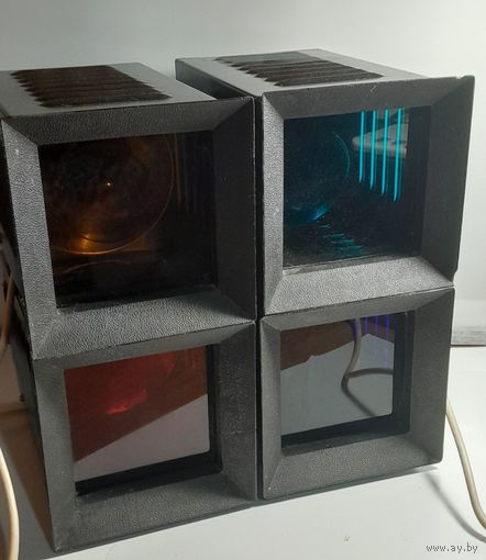 ФОНАРИ для цветомузыки СПЕКТР-301. 220 В. Оригинальные.