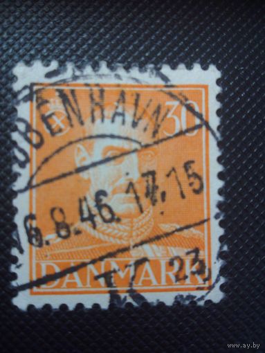 Дания. Кристиан 10. 1942г. гашеная
