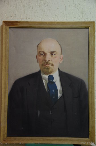 Портрет " Ленин "   60 х 80