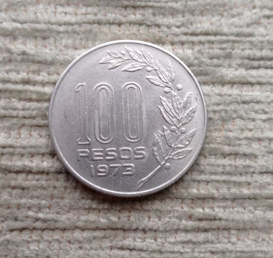 Werty71 Уругвай 100 песо 1973