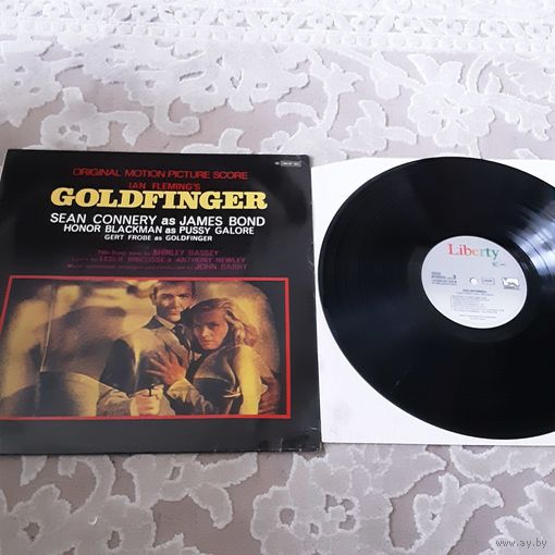 JOHN BARRY - 1987 - GOLDFINGER (ORIGINAL MOTION SOUNDTRACK) LP