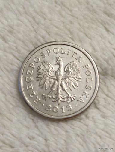 Польша. 10 грошей 2013 года.