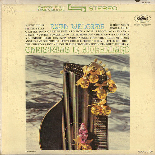 Ruth Welcome, Christmas In Zitherland, LP 1962