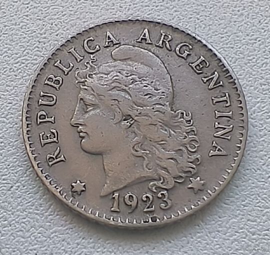 Аргентина 5 сентаво, 1923 5-1-39