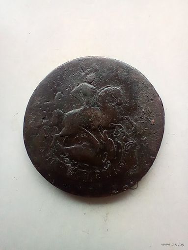 2 Копейки 1764 года перечекан