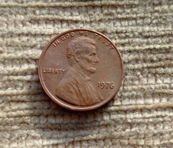 Werty71 США 1 цент 1976