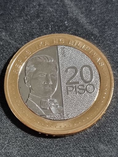 Филиппины 20 писо 2020 Unc