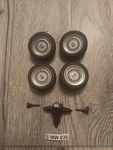 Комплект дисков BBS RS с шинами 1:18, 16 дюймов