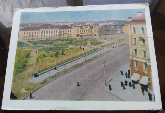 1960 год Псков Сквер партизан