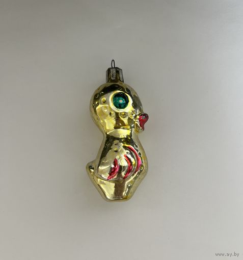 Елочная игрушка Утка Утенок СССР К.18