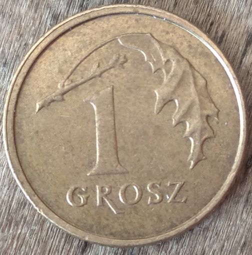 Польша 1 грош 2007. Возможен обмен