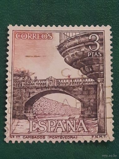 Испания 1965. Архитектура. Cambados Bridge