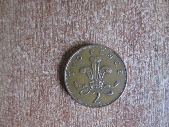 2 пенса 1987 года.Великобритания.