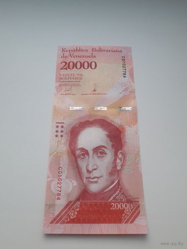 ВЕНЕСУЭЛА 20000 боливар 2017 год