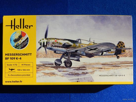 Сборная модель 1/72 "Messerschmitt Bf 109 K-4" Starter Set