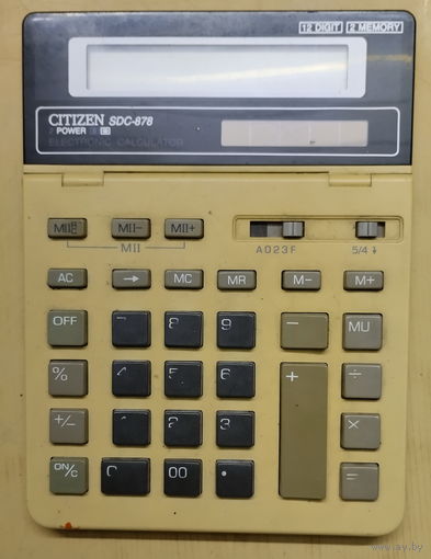 Калькулятор CITIZEN SDC-878