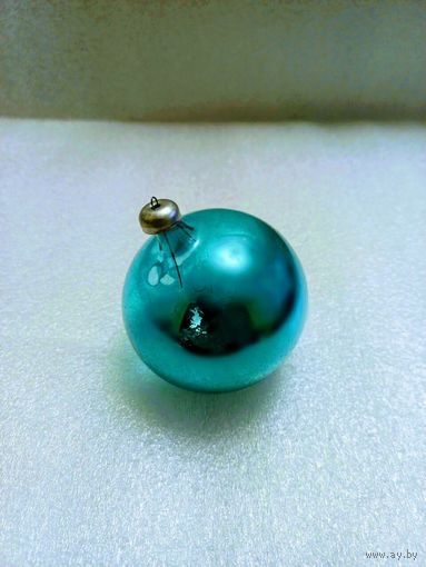 Елочная игрушка "Шар" (СССР, 1960-1970-ые)