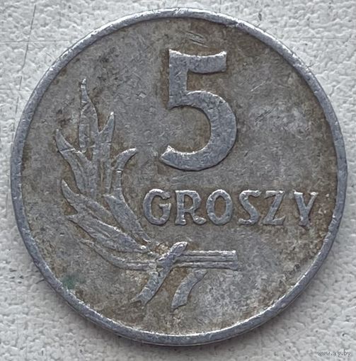 Польша 5 грошей 1961 г.
