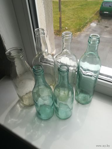 Бутылки из БССР. С рубля.