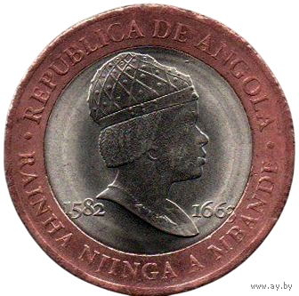 РЕСПУБЛИКА АНГОЛА 20 КВАНЗ 2014