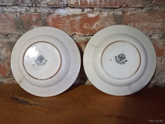 Тарелки Кузнецов, 3 штуки.