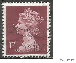 Британия. Королева Елизавета II. 1971г. Mi#562.