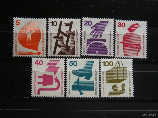 ФРГ 1971 Техника безопасности