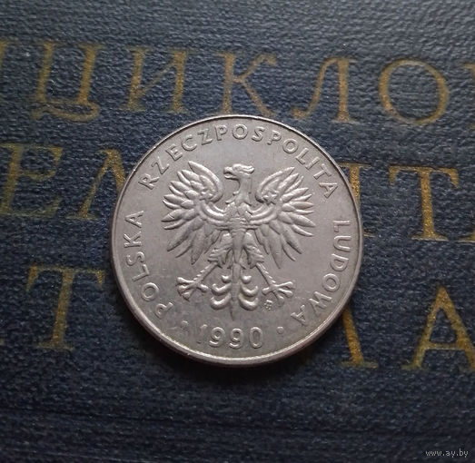 20 злотых 1990 Польша #06 XF