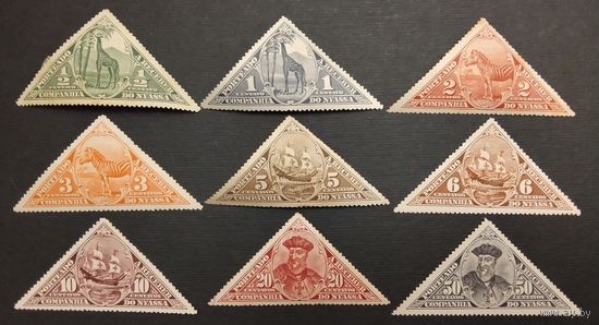 Компания Ньяса. 1924г. Португальские колонии. Полная серия.