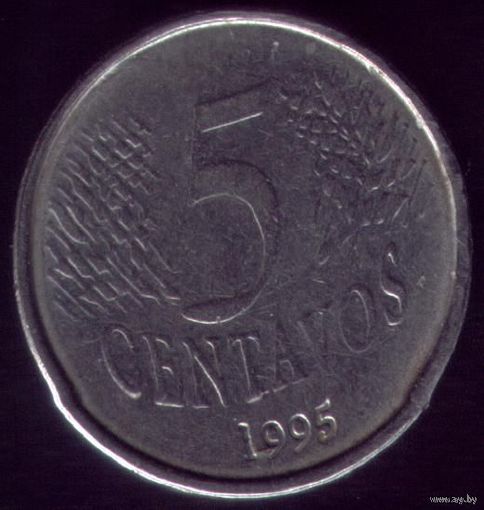5 сентаво 1995 год Бразилия