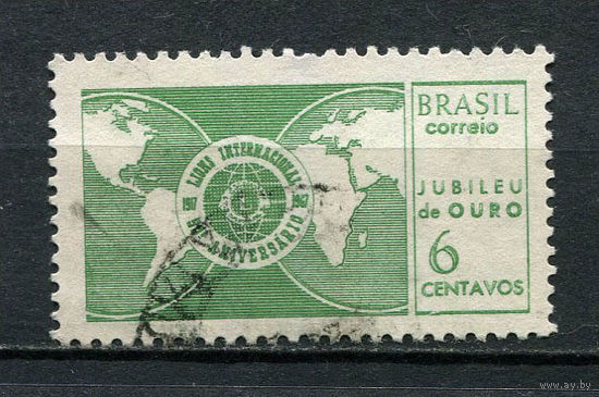 Бразилия - 1967 -  Lions International - [Mi. 1134] - полная серия - 1 марка. Гашеная.  (Лот 14CJ)
