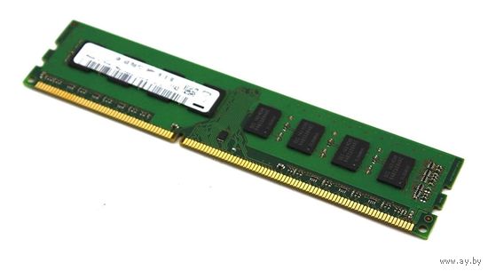 DDR3 4Gb PC3-10600 (1333 MHz) или PC3-12800 (1600 MHz)  (описание!)
