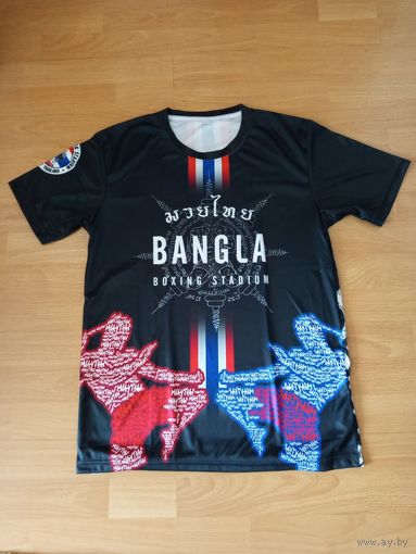 Футболка болельщика стадиона Бангла самая известная площадка по проведению боев по Муай - Тай таиландский бокс размер М (48-50)
