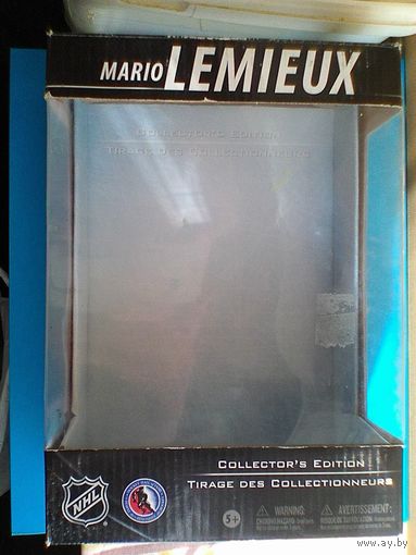 Mарио Лемье - Коробка от Фигурки Хоккеиста.