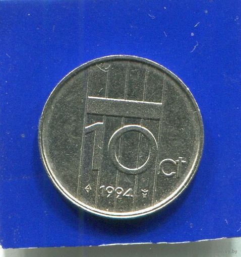 Нидерланды 10 центов 1994