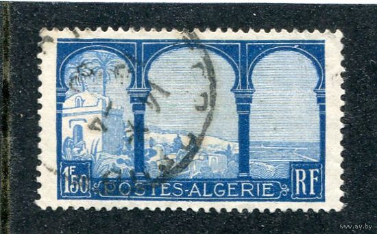 Французский Алжир. Вил на бухту Алжира. 1.50фр