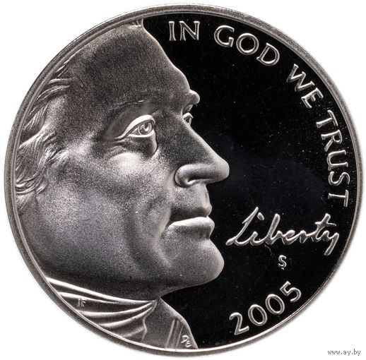 5 центов США 2004 2005 2006