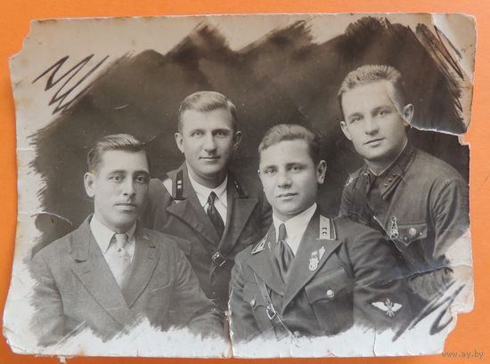 Фото "Красные командиры", 1938 г.