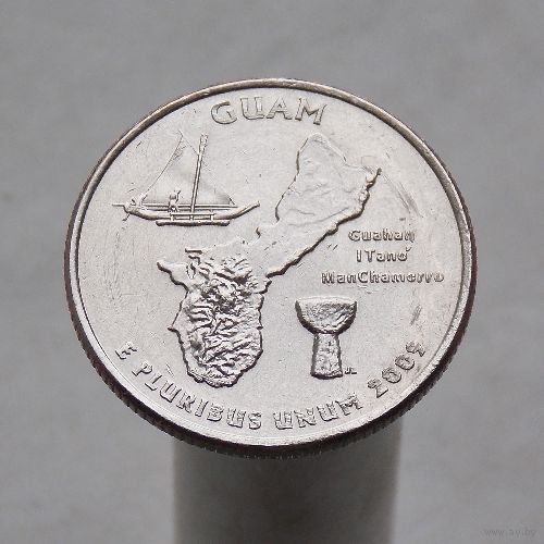 США 25 центов 2009 P Гуам