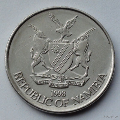 Намибия 10 центов. 1998