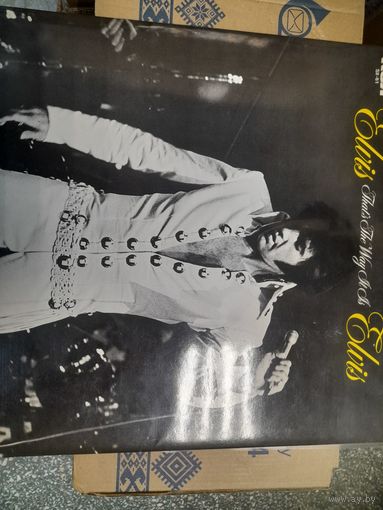 ELVIS PRESLEY   "THAT'S THE WAY IT IS" LP GATEFOLD,  JAPAN RCA SX61 - NM-