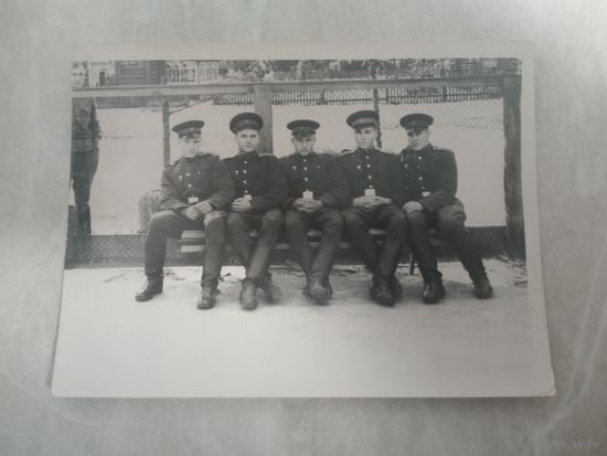 Фотография. Десантура СССР. ( Военнослужащие ВДВ в парадно-выходном обмундировании обр. 1956 года)