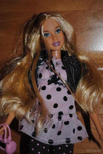 Коллекционная КУКЛА БАРБИ от MATTEL,-"ВЕЯНЬЕ МОДЫ"-100% Оригинал!