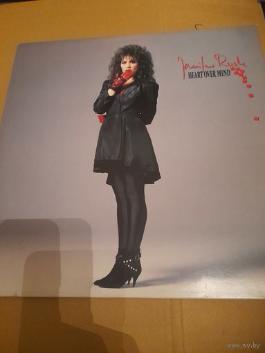 JENNIFER RUSH " HEART OVER MIND" 1987 LP  CBS 450470 NM/NM