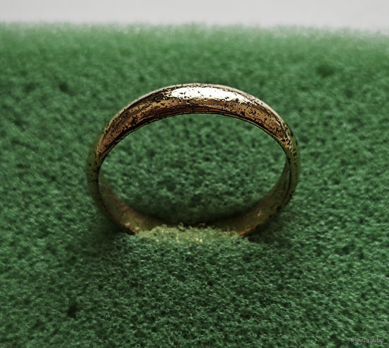 Обручальное кольцо XIXв.  Диаметр 21мм. лот ок-3,8